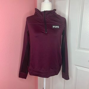 Victoria secret burgendy  sweatshirt  size large